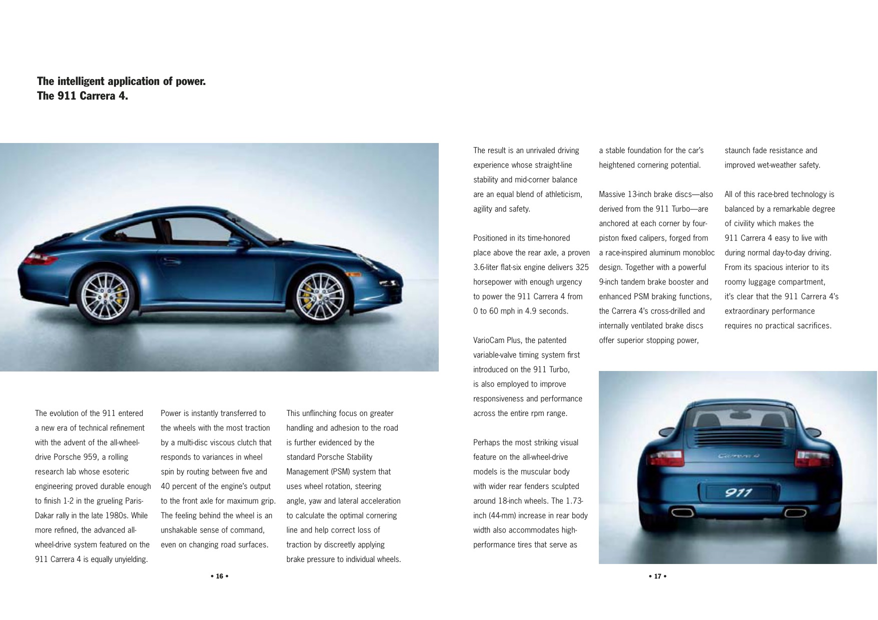 2007 Porsche Porsche 911 Brochure Page 39